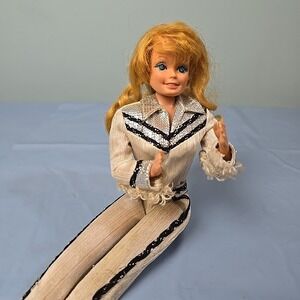 Vintage Barbie doll for Parts or Repair Twist n Turn Body Superstar Head Western